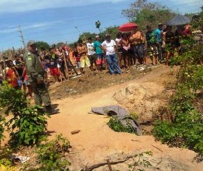 Homem é encontrado morto dentro de buraco no quintal de casa.(Imagem:Portl do Catita)