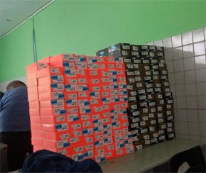 Polícia recupera mais de 800 celulares do assalto que o gerente foi sequestrado.(Imagem:PM-PI)