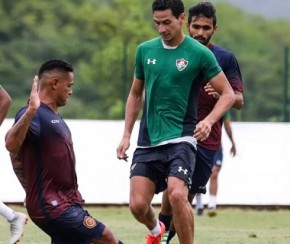 Fluminense estreia contra o Antofagasta pela Sul-Americana.(Imagem:LUCAS MERÇON)