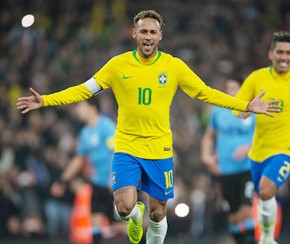 Neymar faz gol de pênalti, e Brasil ganha do Uruguai(Imagem:Pedro Martins)