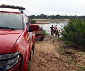 Corpo de adolescente é encontrado no Rio Parnaíba.(Imagem:Pimentel Santos)
