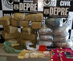 Pedagoga presa com 10 kg de maconha disse que precisava de dinheiro.(Imagem:Cidadeverde.com)