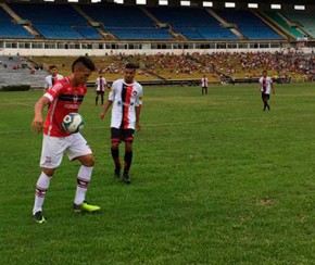 River empata jogo antecipado por falta de energia no Albertão.(Imagem:Djalma Lemos)