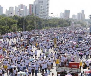 Bando rende equipe da Caminhada da Fraternidade e rouba cerca de R$ 25 mil.(Imagem:CidadeVerde.com)