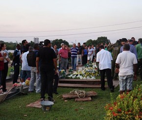 Emoção marca enterro de Cesarino e novo presidente da FFP promete manter legado.(Imagem:CidadeVerde.com)