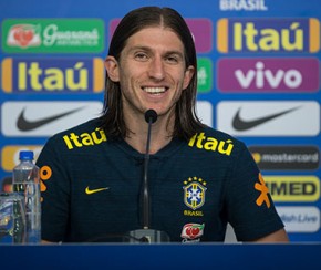 Filipe Luís supera frustrações e celebra sua primeira Copa.(Imagem:Pedro Martins)