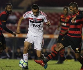 São Paulo empata com o Sport e perde chance de retornar ao G4.(Imagem:Rubens Chiri)