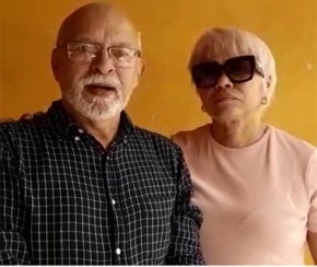 Pais de piauiense morto nos EUA grava vídeo agradecendo orações e o apoio.(Imagem:CidadeVerde.com)