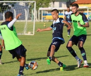 Após os amistosos no Ceará, Altos volta aos treinamentos.(Imagem:Luís Júnior/A.A.Altos)