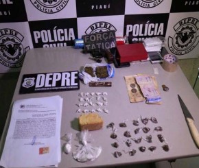 Operação apreende cocaína na zona Sudeste de Teresina.(Imagem:Cidadeverde.com)