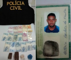 Polícia prende homem e estoura boca de fumo em Água Branca.(Imagem:Cidadeverde.com)