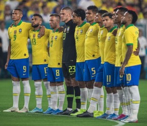 Sem vitória em amistosos, Brasil cai no ranking e perde o 2º lugar para França.(Imagem:Pedro Martins)