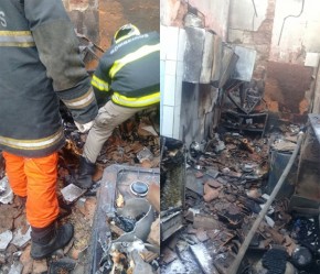 Incêndio que matou cozinheira em pensão deve ser investigado.(Imagem:Cidadeverde.com)