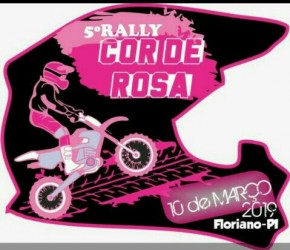 5ª edição do Rally Cor de Rosa será realizada em Floriano.(Imagem:Divulgação)