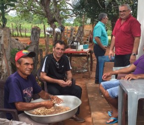 Prefeito Gilberto Júnior visita comunidades rurais.(Imagem:Secom)