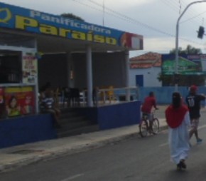 Panificadora é assaltada no centro de Floriano.(Imagem:FlorianoNews)