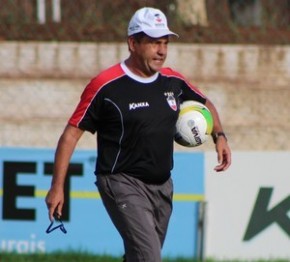 Zé Teodoro - técnico do River-PI.(Imagem:Emanuele Madeira)