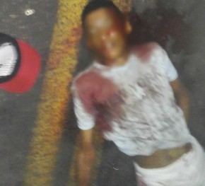 Jovem é morto a tiros no primeiro dia de carnaval em Floriano.(Imagem:Reprodução)