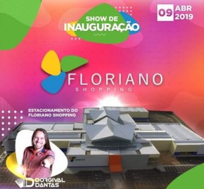 Floriano Shopping será inaugurado dia 9 de abril com Show de Dorgival Dantas.(Imagem:Divulgação)