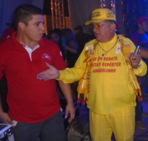 Repórter Amarelinho esclarece confusão com seguranças nas festividades de Barão de Grajaú.(Imagem:FlorianoNews)