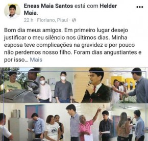 Enéas Maia dos Santos(Imagem:Reprodução/Facebook)