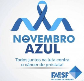 FAESF apoia a campanha Novembro Azul.(Imagem:FAESF)