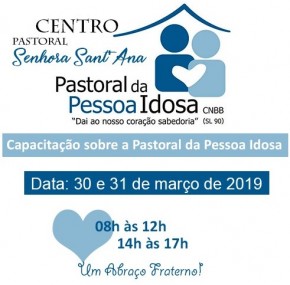 Paróquia Senhora Santana promove capacitação sobre a Pastoral da Pessoa Idosa.(Imagem:Divulgação)