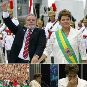 Presidente recebeu a faixa de Lula, seu ex-chefe, às 16h49.(Imagem:Divulgação)