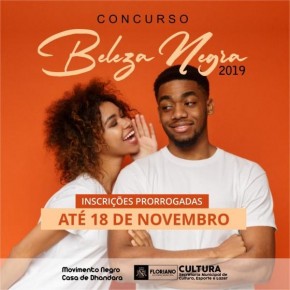 Cultura realizará 25ª edição do Concurso Beleza Negra.(Imagem:Secom)