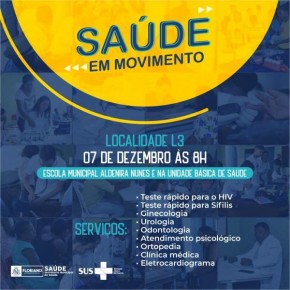 Projeto Saúde em Movimento(Imagem:Secom)