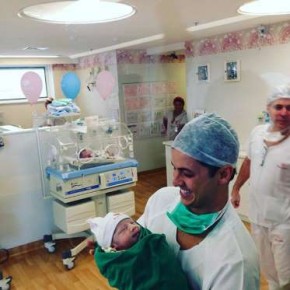 Nasce Gabriel, primeiro filho da jornalista Fernanda Gentil.(Imagem:Instagram)