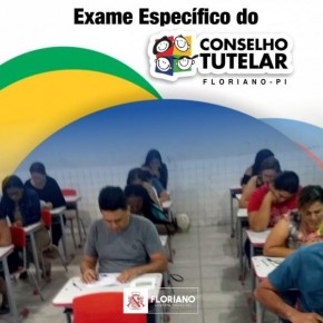 Seletivo: 34 candidatos concorrem a 5 vagas do Conselho Tutelar de Floriano.(Imagem:Secom)