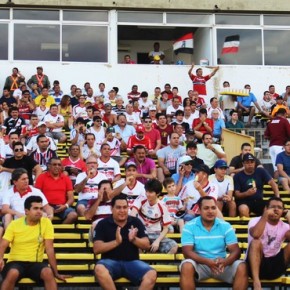 River-PI espera contar com empurrão da torcida tricolor no jogo de volta com Estanciano no Albertão.(Imagem:Emanuele Madeira)