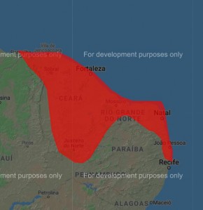 Alerta vermelho para no litoral do Piauí(Imagem:Divulgação)