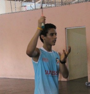 Fabrício Farias é um do principais nomes do Brasil por medalha na cetegoria sub-17, em simples e duplas.(Imagem:Abdias Bideh)