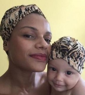 Quitéria Chagas ao lado da filha, Elena.(Imagem:Instagram)