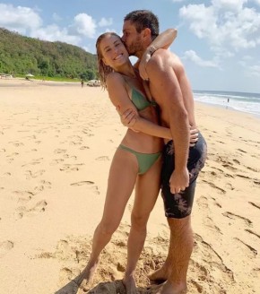 Luiza Valdetaro e o namorado, Felipe Abad.(Imagem:Reprodução/Instagram)
