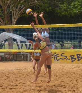 Os jogos das categorias Sub-19 e Sub-21 ocorrem na praça do Asa Branca.(Imagem:Nailson Wapichana)