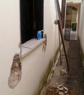 Residência é alvo de arrombamento em Floriano.(Imagem:Jc24horas)