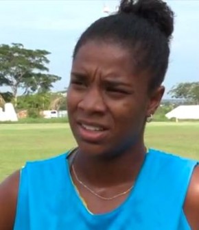 Daniela, meia do Tiradentes-PI. Sequência de jogos motiva jogadora a aceitar convite do Tigre para Brasileiro.(Imagem:TV Clube)