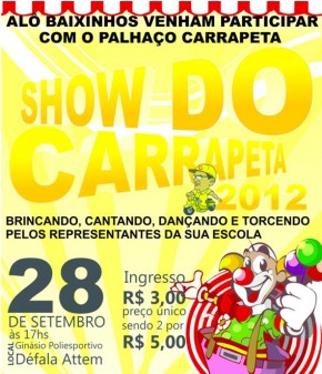 Show do Carrapeta 2012(Imagem:FlorianoNews)