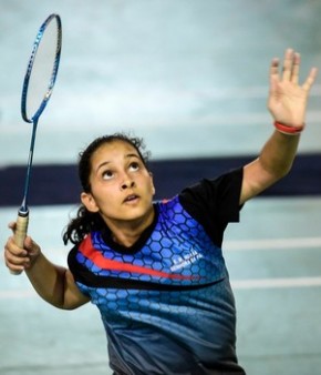Sania Lima conquistou três medalhas para o badminton piauiense nos Jogos Escolares da Juventude.(Imagem:William Lucas/Exemplus/COB)