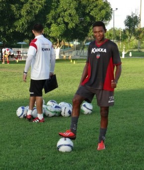 Joia do Galo, Robinho é emprestado ao Parnahyba para disputar Copa Piauí.(Imagem:G1 PI)