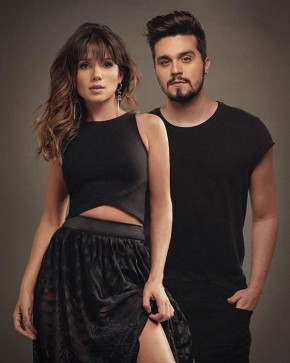 Paula Fernandes e Luan Santana gravam versão em português de Shallow.(Imagem:Reprodução/Instagram)