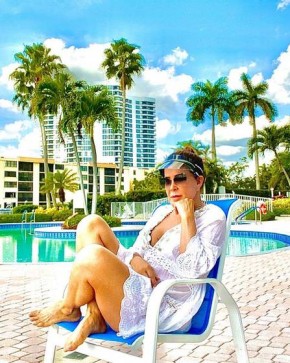 Zilu Passa férias sozinha em Miami.(Imagem:Reprodução/Instagram)