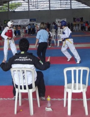 Taekwondo Piauí em ação no Brasileiro em Recife trazendo título inédito.(Imagem:Divulgação/Facebook)