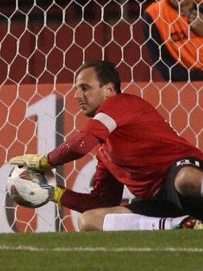 Rogério Ceni durante jogo São Paulo x Criciúma.(Imagem:Rubens Chiri / saopaulofc.net)