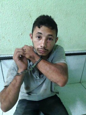 Homem acusado de agredir a mãe é preso em Assunção do Piauí(Imagem:Divulgação/PM)