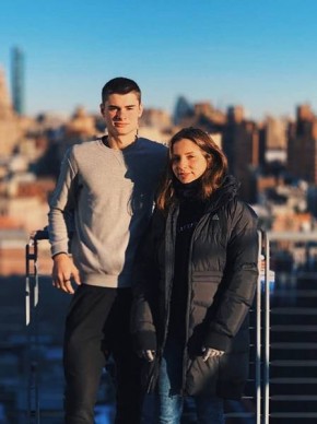 João Assunção com a namorada em Nova York (Imagem:Reprodução/Instagram)