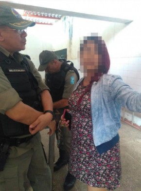 Colombiana foi detida por exploração de jogos de azar no Piauí.(Imagem:Divulgação/PM)